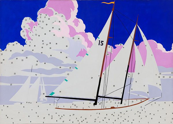 Andy Warhol, Do It Yourself (Sailboat)