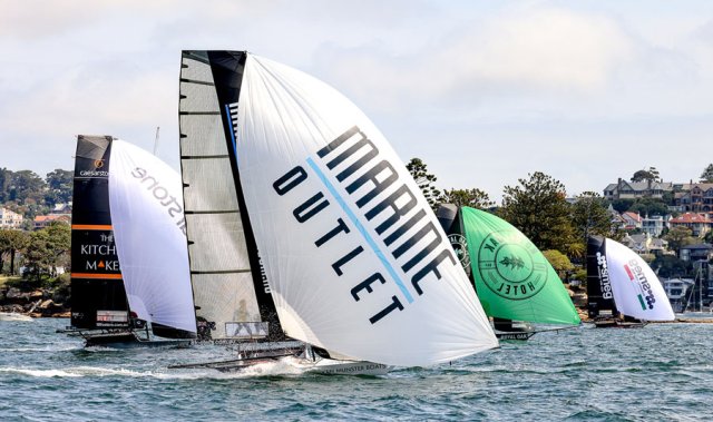 18ft Skiffs NSW Championship, Races 5 and 6