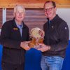 Cape 31 Championship and IRC 1 Series winner Simon Perry (Jiraffe), also awarded the Founder's Trophy - Chris Hughes Photography  