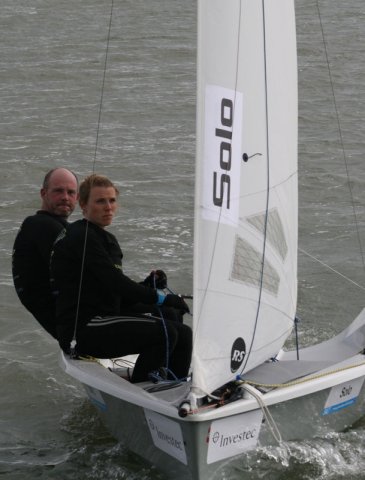 Andy Davis and Pippa Kilsby (Solo) finished in 5th place overall – photo Sue Pelling