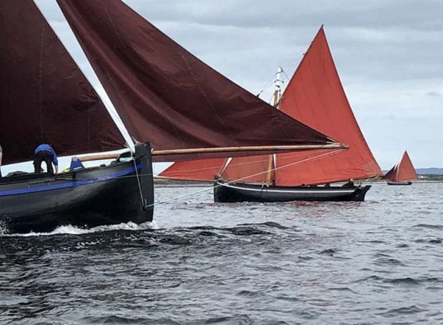 Traditional boats of Connemara. Photo by Pierce Purcell