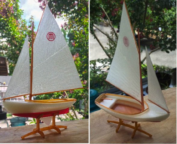 3D Printed Boat