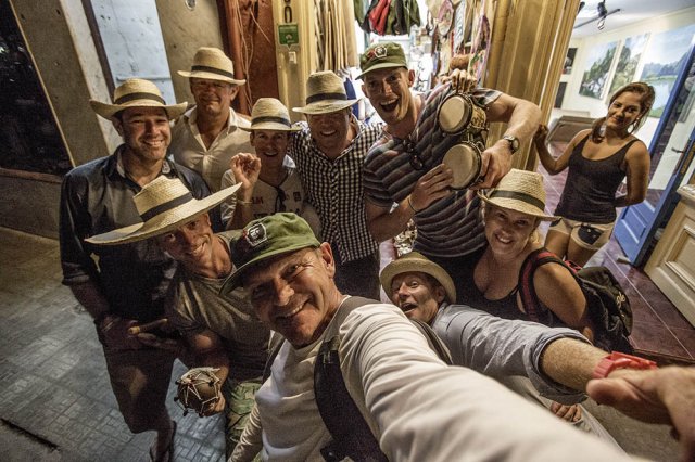 The crew in Cuba! FOMO...