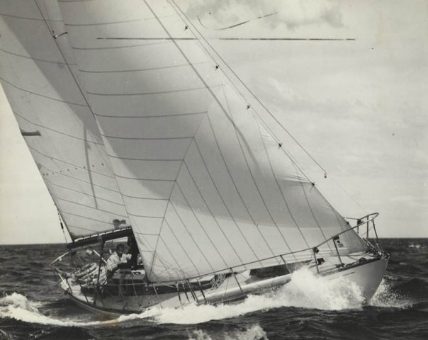 Caprice of Huon at 1967 Admiral's Cup. Photo by Robert Baker