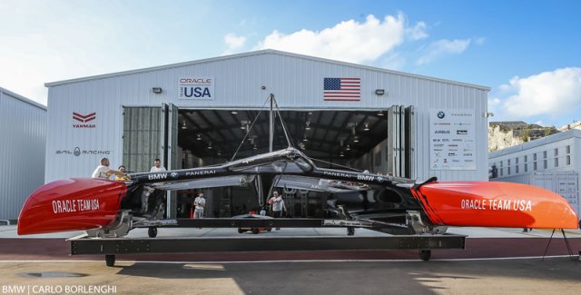 ORACLE launches new boat. Photos by BMW | CARLO BORLENGHI