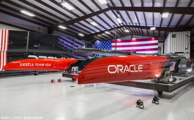 ORACLE launches new boat. Photos by BMW | CARLO BORLENGHI