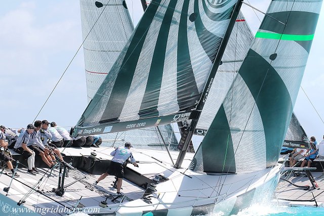 TP52 at Miami March 8. Photos by Ingrid Abery