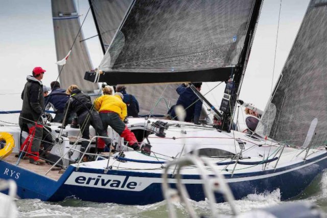 Mike Greville's Ker 39, Erivale III, the best yacht out of 118 entries in IRC One Photo by Paul Wyeth/pwpictures.com
