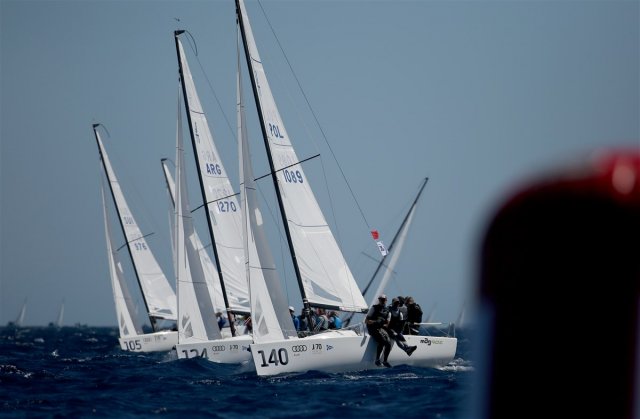 J/70 Worlds. Photos by Max Ranchi